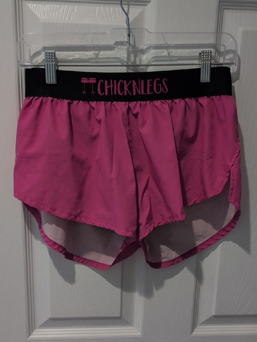 ChicknLegs Women's Athletic Running Shorts - Pink